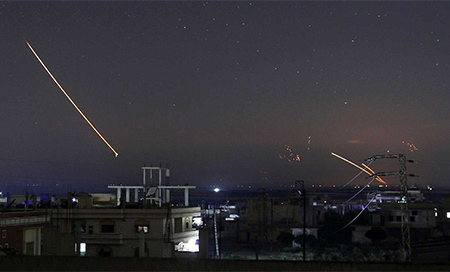 Ataque sionista contra Siria Rusia asegura que 28 aviones sionistas participaron en el ataque contra siria